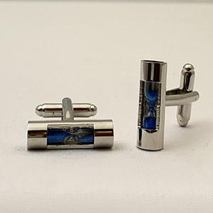 Cufflinks CUFFLINKS<br/> HOURGLASS <br/>100% BRASS